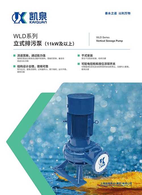 WLD系列立式排污泵（11kW及以上）