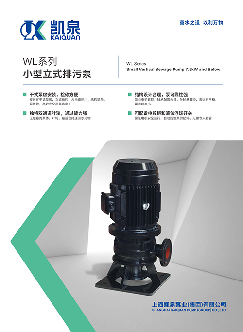 WL系列小型立式排污泵